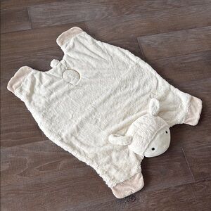 POTTERY BARN KIDS Lamb Plush Play Mat (Monogrammed ‘C’)